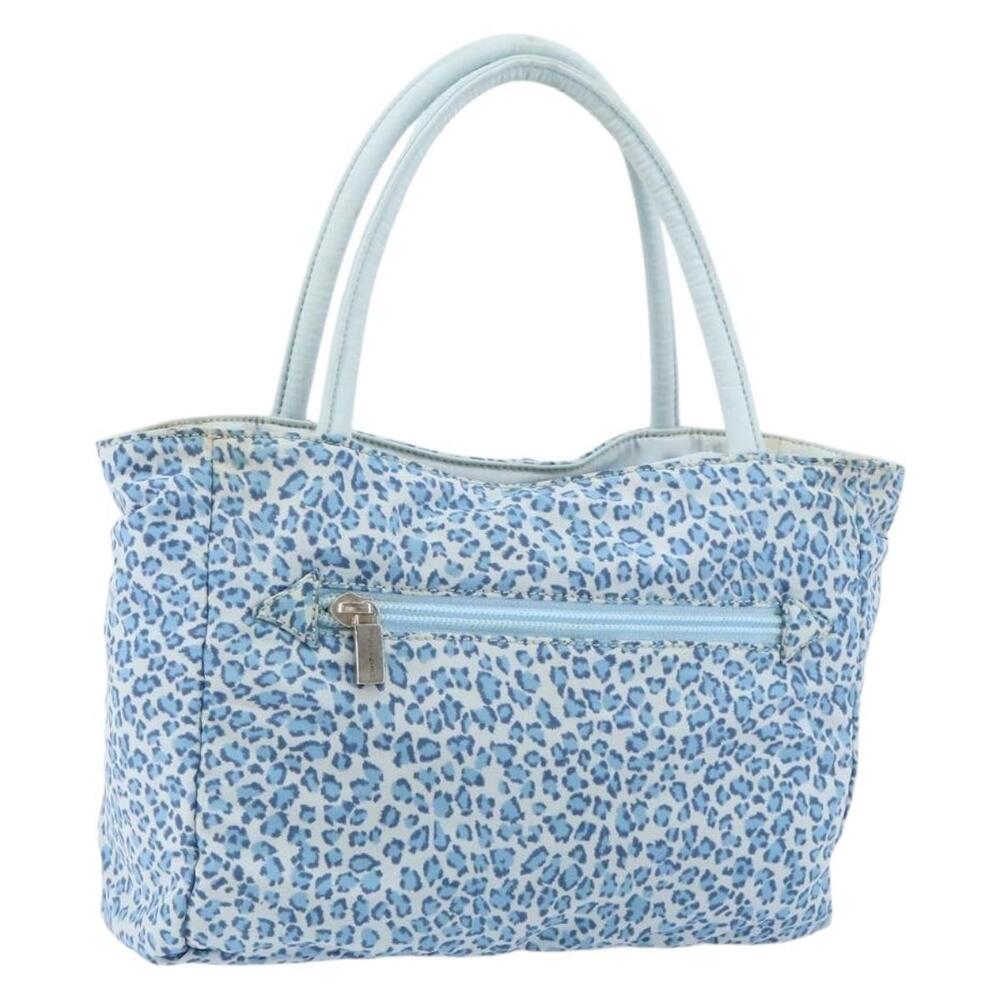 BOTTEGA VENETA Hand Bag Nylon Blue Auth 151964
